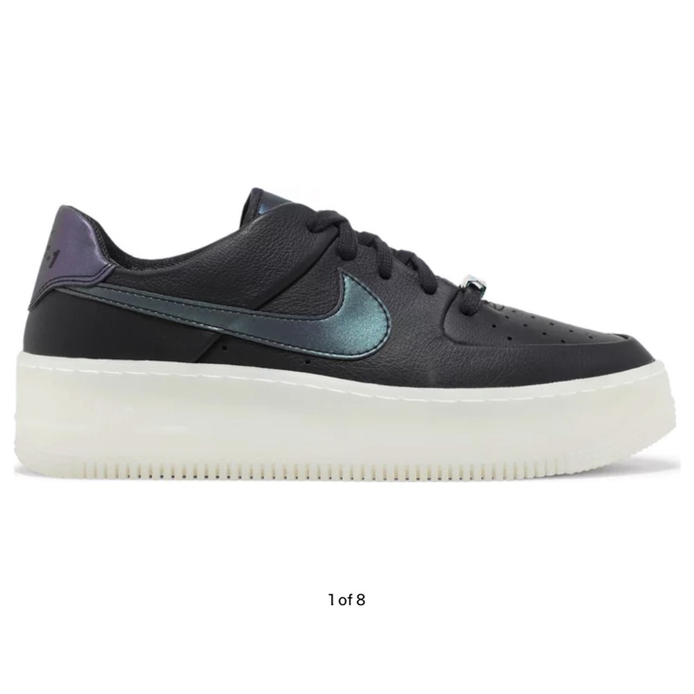 Nike Air Force 1 Sage Low LX ‘oil gray’ size 9
